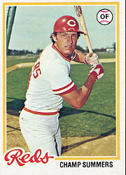 1978 Topps Baseball Cards      622     Champ Summers